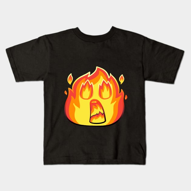 Little fire high tension Kids T-Shirt by bubboboon